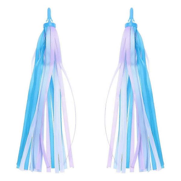 Colorful Bike Handlebar Streamers For Kids - Easy-to-install Bicycle Grips