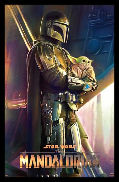 Star Wars The Mandalorian (Clan Of Two) Poster W image