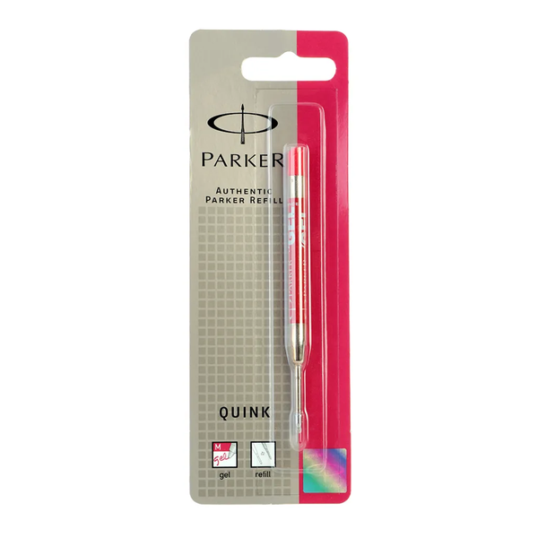 Parker- Quink Ballpen Gel Ink Refill- Red
