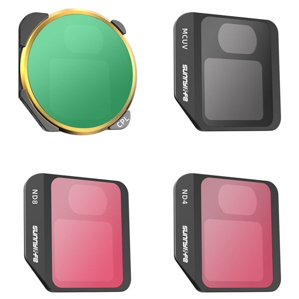 Filter Set for the DJI Mavic 3 Drone MCUV + CP L+ ND4 + ND8
