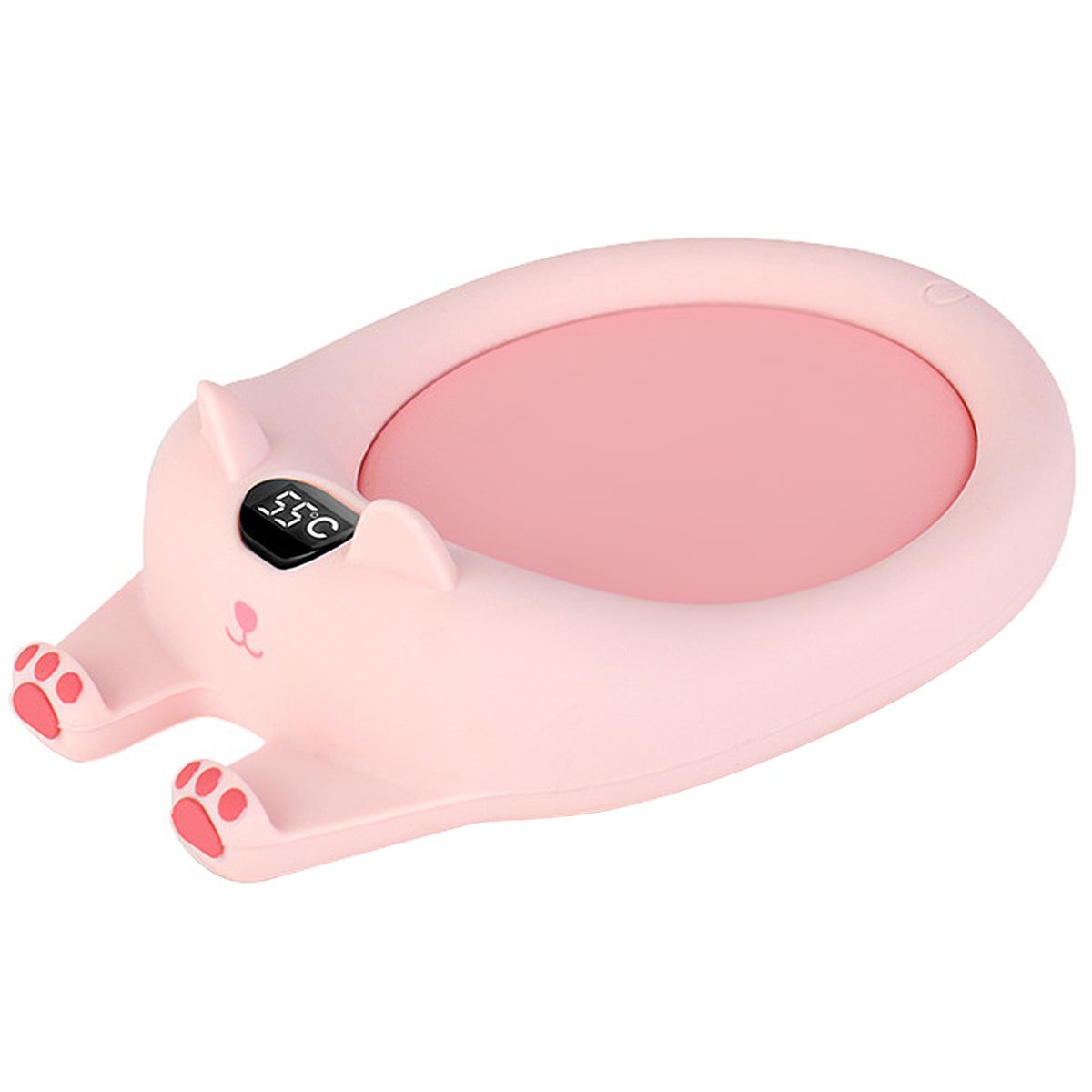 Electric Coffee Mug Warmer with Auto Shut-Off - 3 Temp Settings, 8H Timer