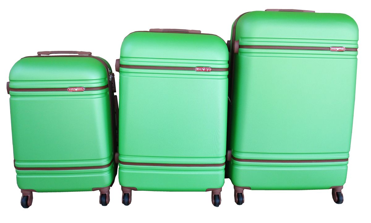 3 Piece Travel Luggage Bag Set Light Green Shop Today. Get it