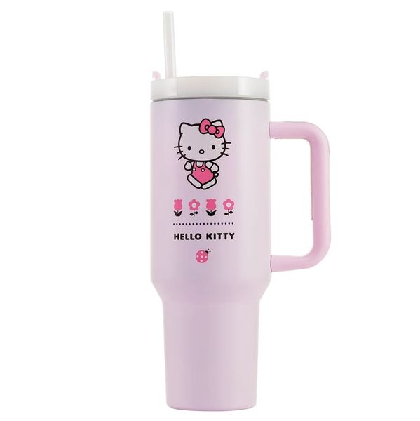 Hello Kitty (Pink) 1200ml Travel Tumbler Mug