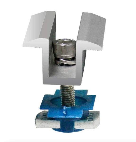 Solar Panel Middle Clamp - 10 Pieces