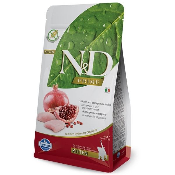 Farmina N&amp;D Prime Cat - Chicken &amp; Pomegranate Kitten 1.5kg