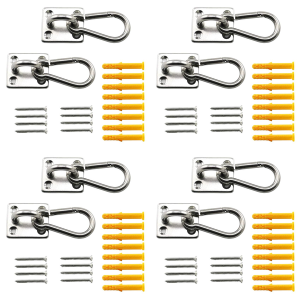 M6 Ceiling Wall Mount Hanging Hardware Fitting Set U-Shaped Hooks