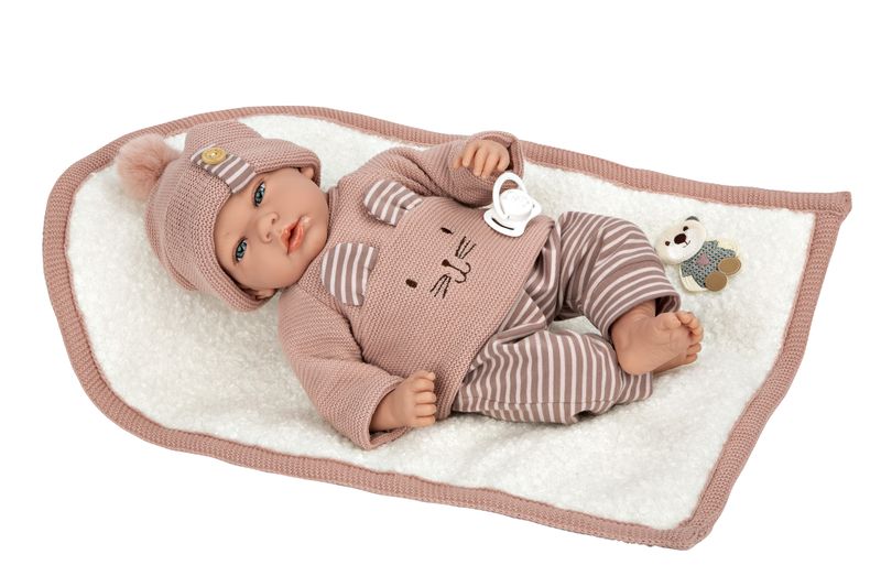 Arias Elegance 40cm Reborn Weighted Soft body Doll - Andie Rosa