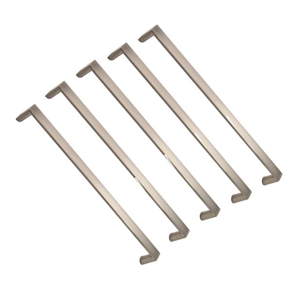 ROCO Flat Square Cupboard Handle Satin Chrome ( 5 Pack )
