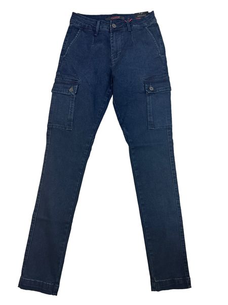 Cutty Sniper Cargo Mens Indigo Slim Jeans