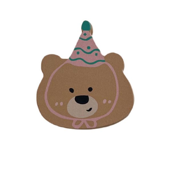 Cute Cartoon Fun Creative Magnetic Beech Wood Bottle Opener