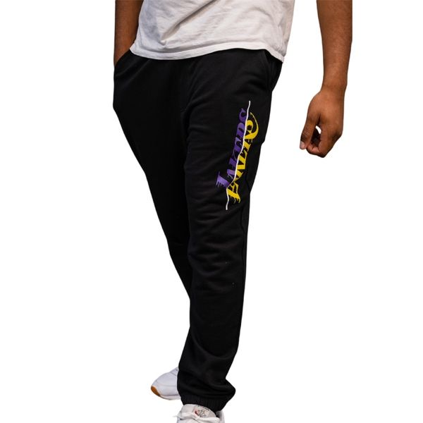 NBA Men's LA Lakers Baseline Jogger - Black