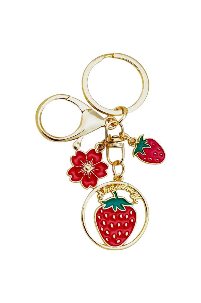 Mini Tropical Fruit Keychain