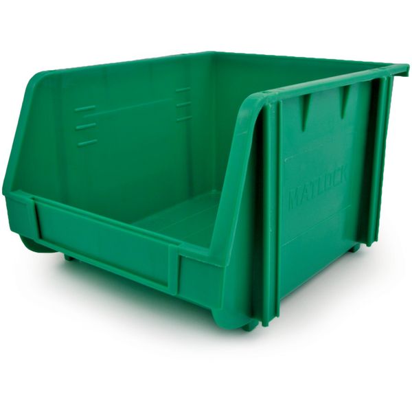 Mtl3 Plastic Storage Bin Green image