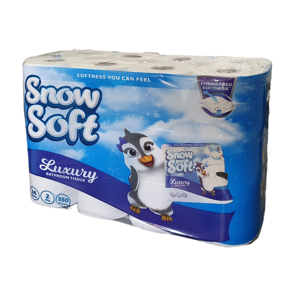 SnowSoft 2 Ply Toilet Tissue - 48 Pack