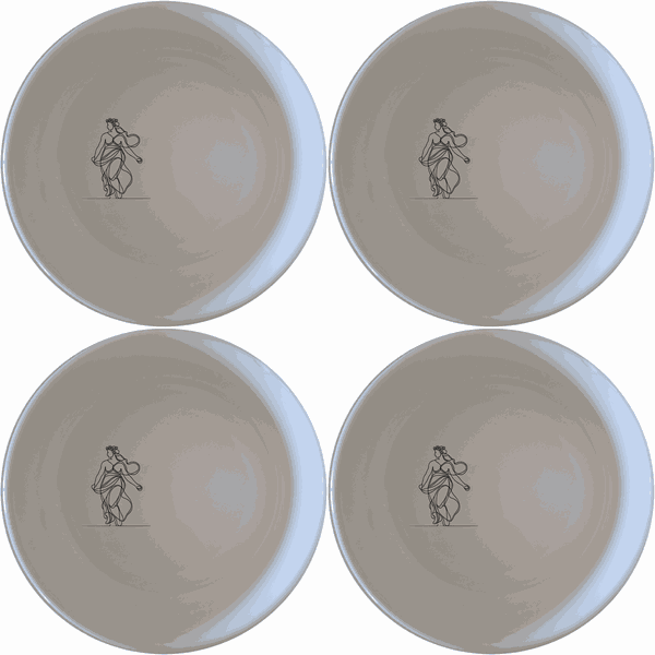 Greek Mythology Imagery Bowl Set of 4 - Range 2