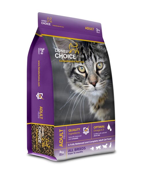 Lionel's Choice - Adult Cat Food - 3kg