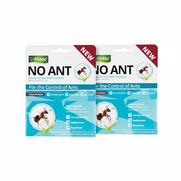Efekto Ant Bait Station 2 Piece Weatherproof Plastic for - 2 Pack