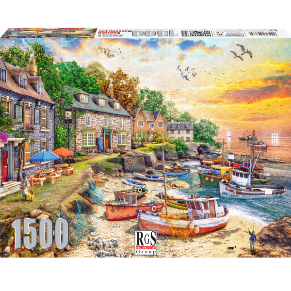 RGS Group English Harbour Life 1500 Piece Jigsaw Puzzle