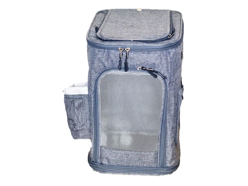 Nakura Pet Carrier Backpack Brown/Beige - Medium