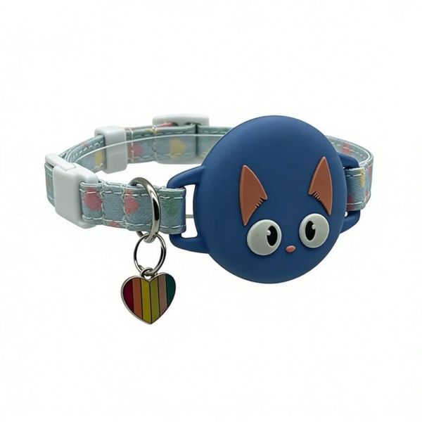 Cat Glow-in-the-Dark Anti-Lost Tracking Collar Silicone Protective Cover