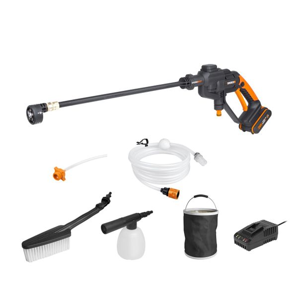 WORX HydroShot Portable Cleaner 20V Full Kit