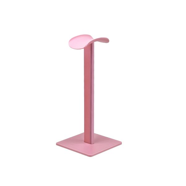 Headphone Stand With Pink Aluminum Alloy Rods Anti-Slip Base