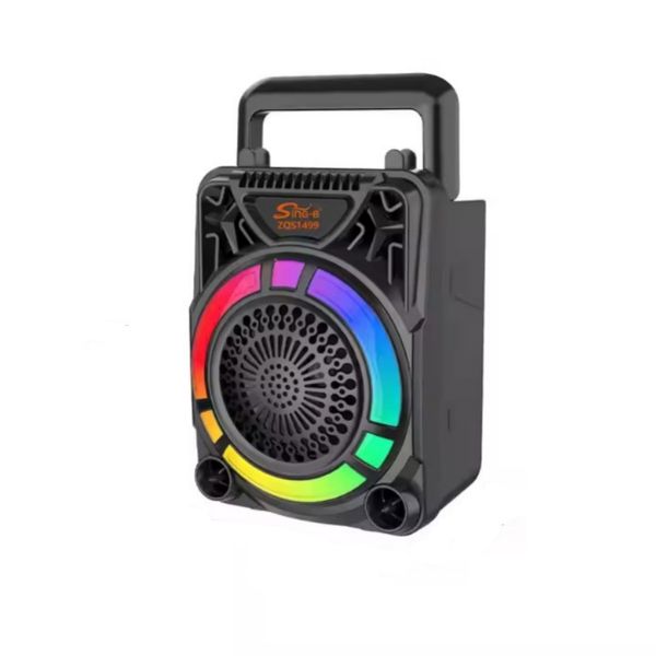 Outdoor Party Camping Bluetooth RGB Woofer Speaker with Karaoke Microphone
