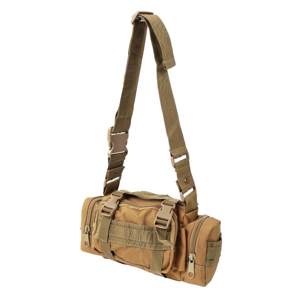 Generic Outdoor Waterproof Multifunctional Molle Shoulder Waist Bag