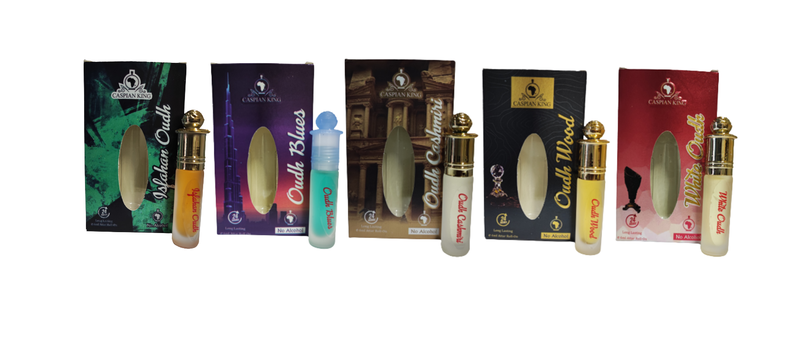 Oud Perfume Roll-on 6ml - 5 Pack - Mix