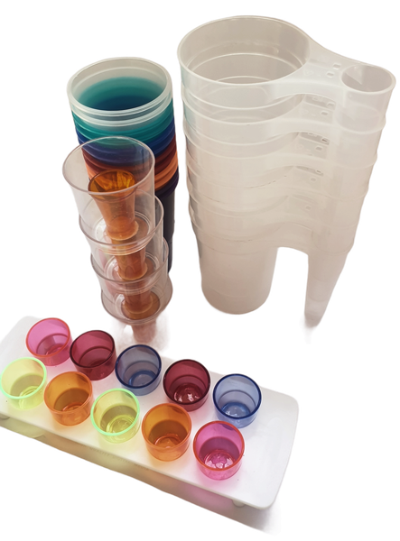 Mini Party Pack (6 x Stacker Cups, 12 Plastic Cups, 4 x J-Bom Cups, Shooter