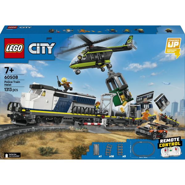 LEGO® City Police Train Heist - Toy Train Set 60508
