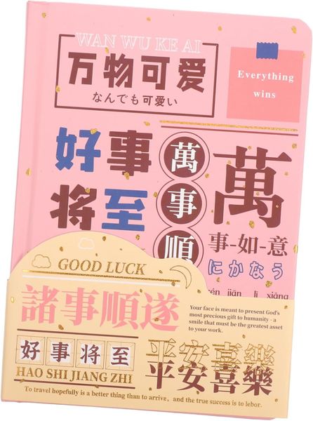 Funny Character Notepad for School and Office Colorful Cartoon Planner
