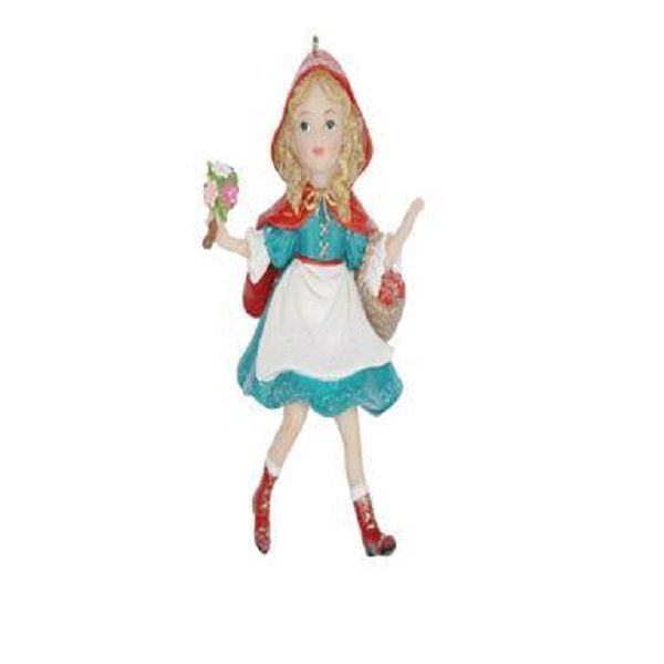 Gisela Graham Resin Red Riding Hood