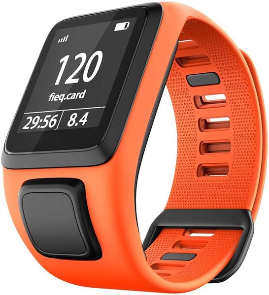 Replacement Strap Compatible with TomTom Watch 2nd &amp; 3rd Generation- Orange