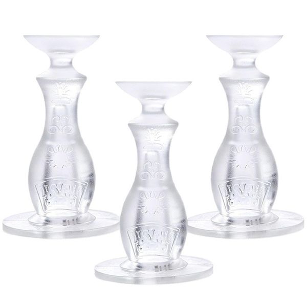 Decor Modern Minimalist Suction Cup Door Stop (8.3cm) Set of 3