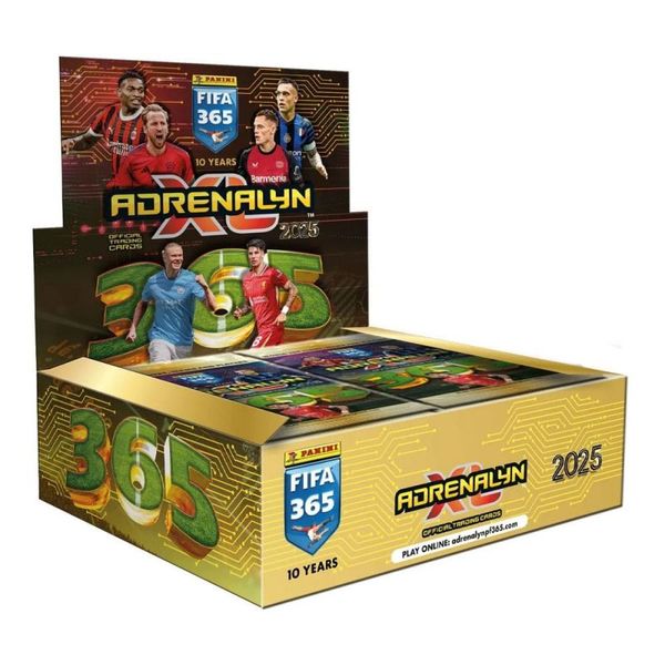 Panini FIFA 365 2025 Soccer Trading Cards Booster Box (24 Packets)