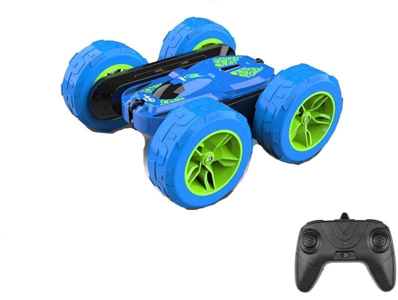 JJRC Mini Q9 360° Rotating 2.4GHz Remote Control Stunt Car - Blue