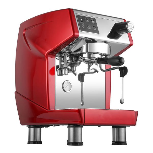 Commercial Espresso 1 Group - 2 Cup Coffee Machine - with Double Boiler