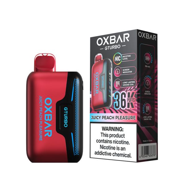 Oxbar Gturbo 36000 Puffs Juicy Peach Pleasure