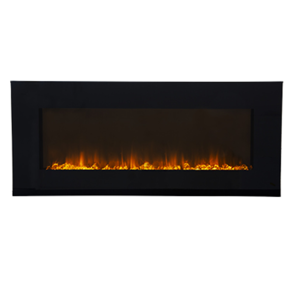 Flat LED Diamond Decorative Glass Fireplace