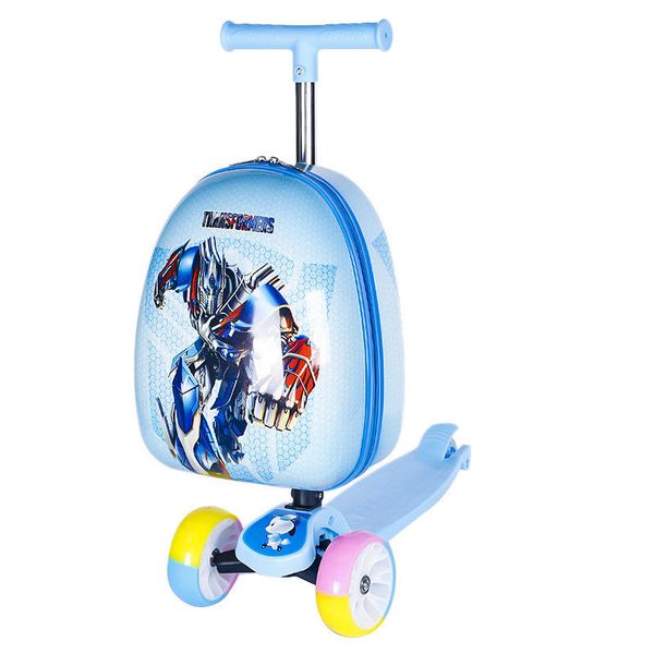 Children Travel Waterproof Trolley Scooter Bag