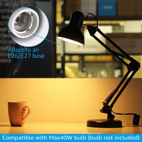 Adjustable swing best sale arm desk lamp