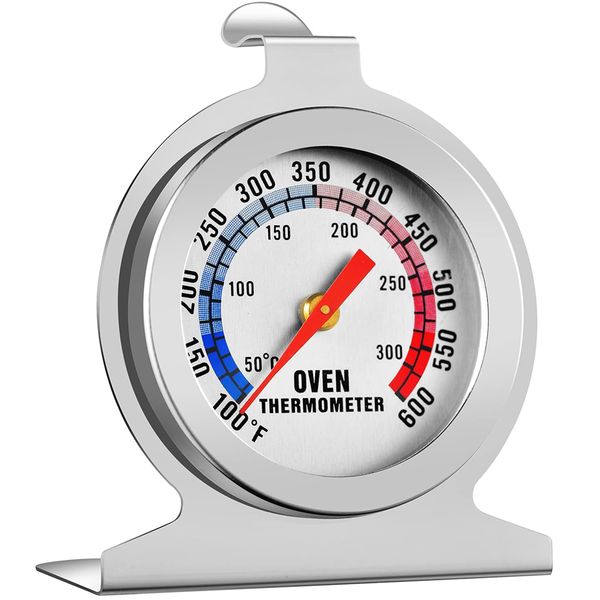Oven Thermometer Oven Grill Monitoring Cooking Thermometer with Dual-Scale