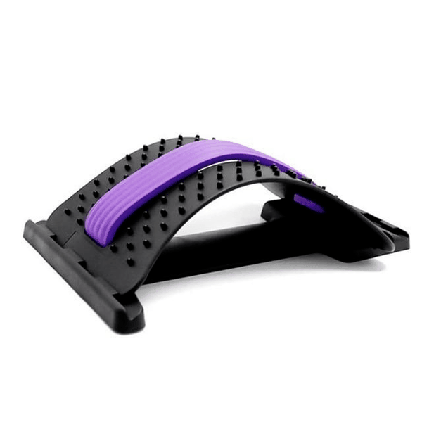 Spine Pain Relief Back Massage Stretcher - Purple
