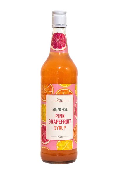 The Sip Store - Pink Grapefruit Sugar-Free Syrup 750ml x 4