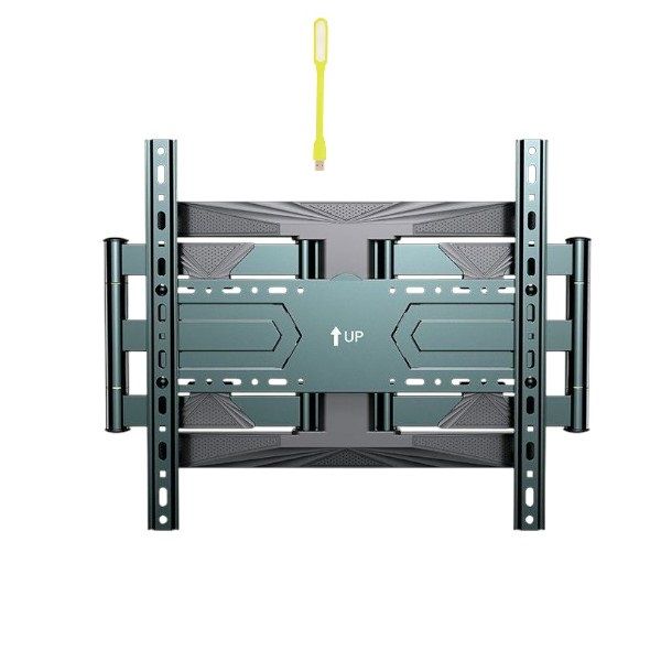 Premium Heavy Duty 40-80 TV Bracket With Hidden Cable Routing + USB Light