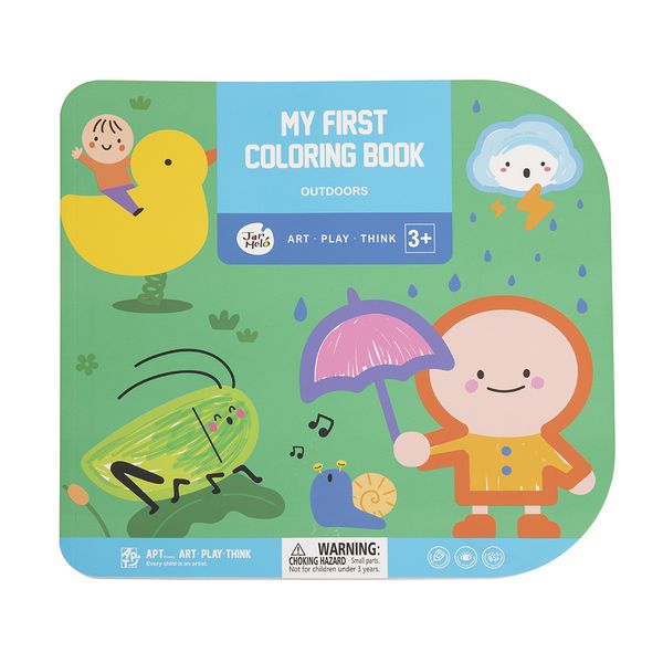 Jarmelo My First Colouring Book: Outdoors