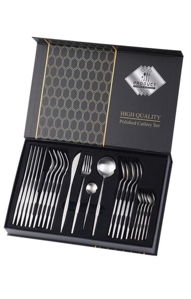 Stainless Steel Cutlery Set 24 Piece