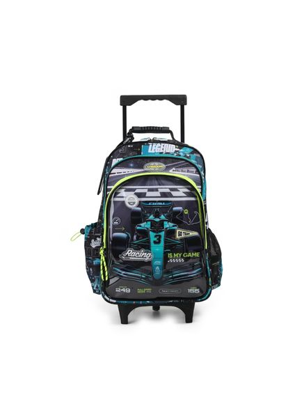 Chimola F1 Racing Car 18'' Kids Trolley Backpack