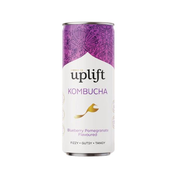 Uplift Kombucha - Blueberry Pomegranate - 12 x 250ml